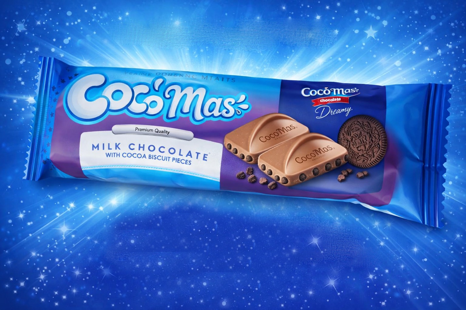 Biscuit Pieces Chocolate Bar